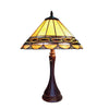 Chloe Lighting CH15046AG16-TL2 Gisele Tiffany-style 2 Light Baroque Table Lamp 16" Shade