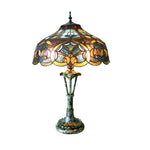 Chloe Lighting CH15145GV17-TL2 Alessandra Tiffany-style 2 Light Victorian Table Lamp 17" Shade