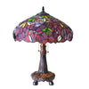 Chloe Lighting CH18045PW16-TL2 Katie Tiffany-style 2 Light Wisteria Table Lamp 16" Shade