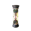 Chloe Lighting CH18767IV30-PL2 Dulce Tiffany-Glass 2 Light Victorian Pedestal Light Fixture 30`` Tall
