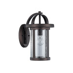 Chloe Lighting CH22061RB14-OD1 Angelo Transitional 1 Light Rubbed Bronze Outdoor Wall Sconce 14`` Height