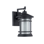 Chloe Lighting CH22062BK14-OD1 Adesso Transitional 1 Light Black Outdoor Wall Sconce 14`` Height