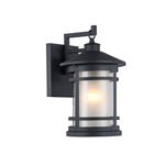 Chloe Lighting CH22062BK14-OD1 Adesso Transitional 1 Light Black Outdoor Wall Sconce 14`` Height