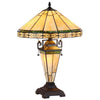 Chloe Lighting CH31315MI16-DT3 Belle Tiffany-Style 3 Light Mission Double Lit Table Lamp 16" Shade