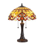 Chloe Lighting CH33313VA16-TL2 Cooper Tiffany-style 2 Light Victorian Table Lamp 16" Shade