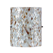 Shelley 1‑Light Mosaic Glass Wall Fixture by Chloe Lighting – Modern Hallway Light