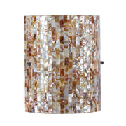 Chloe Lighting CH3CT28CC08-WS1 Shelley Mosaic 1 Light Wall Sconce 8.5`` Wide