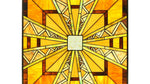 Chloe Lighting 24.5x26 Stained-Glass Window – Mission Arts & Crafts Style