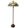 Chloe Lighting CH18043IV18-FL2 Doutzen Tiffany-style 2 Light Victorian Floor Lamp 18`` Shade