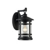 Chloe Lighting CH22070BK11-OD1 Abbington Transitional 1 Light Textured Black Outdoor Wall Sconce 11`` Tall