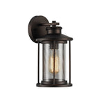 Chloe Lighting CH22071RB11-OD1 Crichton Transitional 1 Light Rubbed Bronze Outdoor Wall Sconce 11`` Tall