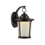 Chloe Lighting CH22L67RB13-OD1 Abbington Transitional Led Rubbed Bronze Outdoor Wall Sconce 13`` Tall