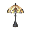 Chloe Lighting CH16780VP16-TL2 Amor Tiffany-style 2 Light Victorian Table Lamp 16" Shade
