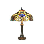 Chloe Lighting CH15715AV17-TL2 Amberwing Tiffany-style 2 Light Dragonfly Table Lamp 17" Shade