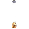 Chloe Lighting CH3C002GR05-DP1 Sandy Mosaic 1 Light  Ceiling Mini Pendant 5`` Shade