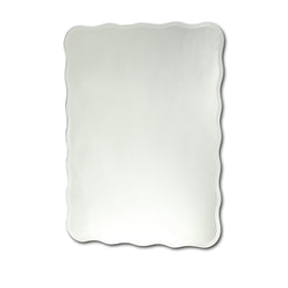 Chloe Lighting Rangley Frameless Wall Mirror for Bathroom or Bedroom