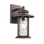 Chloe Lighting CH2S074RB12-OD1 Owen Transitional 1 Light Rubbed Bronze Outdoor Wall Sconce 12`` Tall