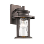 Chloe Lighting CH2S074RB14-OD1 Owen Transitional 1 Light Rubbed Bronze Outdoor Wall Sconce 14`` Tall