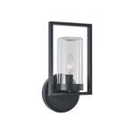 Chloe Lighting CH2S077BK13-OD1 Matthew Transitional 1 Light Textured Black Outdoor/indoor Wall Sconce 13`` Tall