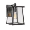 Chloe Lighting CH2S079BK12-OD1 Gabriel Transitional 1 Light Textured Black Outdoor Wall Sconce 12`` Tall