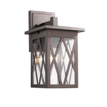 Chloe Lighting CH2S080RB14-OD1 Anthony Transitional 1 Light Rubbed Bronze Outdoor Wall Sconce 14`` Tall