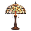 Chloe Lighting CH3T986BV16-TL2 Addie Tiffany-style 2 Light Victorian Table Lamp 16" Shade