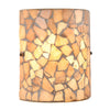 Chloe Lighting CH3C003AM08-WS1 Kai Mosaic 1 Light  Indoor Wall Sconce 8`` Wide