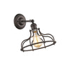 Chloe Lighting CH2D004RB10-WS1 Jaxon Industrial-Style 1 Light Rubbed Bronze Indoor Wall Sconce 10`` Wide