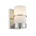 Chloe Lighting CH2R001BN04-WS1 Penelope Contemporary 1 Light Brushed Nickel Indoor Wall Sconce 4`` Wide