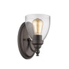 Chloe Lighting CH2S004RB06-WS1 Elissa Transitional 1 Light Rubbed Bronze Indoor Wall Sconce 6`` Wide