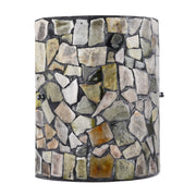 Chloe Lighting CH3C002GR08-WS1 Sandy Mosaic 1 Light  Indoor Wall Sconce 8`` Wide