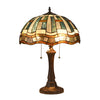 Chloe Lighting CH3T051CM16-TL2 Denby Tiffany-style 2 Light Mission Table Lamp 16" Shade