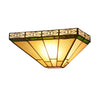 Chloe Lighting CH3T318IM12-WS1 Theros Tiffany-Style 1 Light Mission Indoor Wall Sconce 12`` Wide