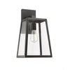 Chloe Lighting CH22034BK16-OD1 Xandra Industrial 1 Light Textured Black Outdoor Wall Sconce 16`` Tall