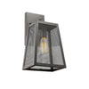 Chloe Lighting CH2D286BK15-OD1 Emerson Industrial 1 Light Textured Black Outdoor Wall Sconce 15`` Tall