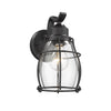 Chloe Lighting CH2D291BK10-OD1 Charlotte Industrial 1 Light Textured Black Outdoor Wall Sconce 10`` Tall