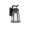 Chloe Lighting CH2D294BK12-OD1 Alexa Industrial 1 Light Textured Black Outdoor Wall Sconce 12`` Tall