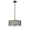 Chloe Lighting CH2S005RB16-DP3 Juliana Transitional 3 Light  Rubbed Bronze Ceiling Pendant 16`` Wide