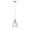 Chloe Lighting CH2S111BN07-DP1 Jasmine Transitional 1 Light Brushed Nickel Mini Ceiling Pendant 7`` Wide