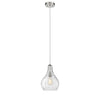 Chloe Lighting CH2S112BN09-DP1 Ariel Transitional 1 Light Brushed Nickel Mini Ceiling Pendant 9`` Wide