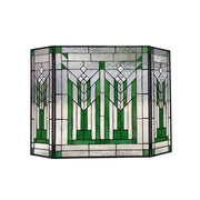 Tiffany fireplace screen