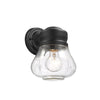 Chloe Lighting CH2S296BK09-OD1 Levi Transitional 1 Light Textured Black Outdoor Wall Sconce 9``