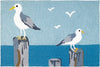 Jellybean Perched Gulls Indoor & Outdoor Rug