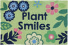 Jellybean Plant Smiles Indoor & Outdoor Rug