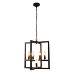 Chloe Lighting CH7H026RB18-UP5 Ironclad Farmhouse 5 Light Oil Rubbed Bronze Ceiling Pendant 18`` Wide