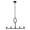 Chloe Lighting CH7H077RB22-UP5 Ironclad Farmhouse 5 Light Oil Rubbed Bronze Ceiling Pendant 22`` Wide