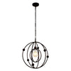 Chloe Lighting CH7H080RB18-DP1 Ironclad Farmhouse 1 Light Oil Rubbed Bronze Ceiling Pendant 18`` Wide