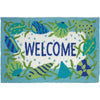 Coastal Beach Welcome Rug 20"x30" for Indoor and Outdoor Use