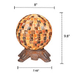 Chloe Lighting CH3CD28BC08-TL1 Mosaic 1 Light Dark Bronze Accent Lamp 8