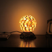 Chloe Lighting CH3CD28BC08-TL1 Shelley Mosaic 1 Light Dark Bronze Accent Lamp 8